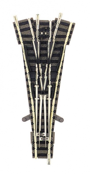 Three-way point for manual operation, length 111 mm<br /><a href='images/pictures/Fleischmann/Fleischmann-9157.jpg' target='_blank'>Full size image</a>